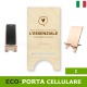 Eco-porta cellulare ecologico con frase per ufficio