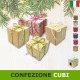 Confezione regalo con fiocco per eco-cubi