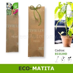Idea regalo matita-lapis sprout in confezione regalo - Naturale