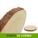Sottopentola, base centrotavola, disco di legno diametro 15-16-cm spessore 1cm