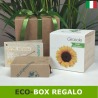 Confezione scatola green BOX MIELE regalo amico di api e farfalle