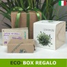 Confezione scatola regalo green BOX LAVANDA top-idea regalo profumata