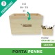 Porta penne organizer da scrivania - gadget regalo personalizzato