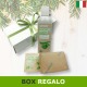 Box regalo bagnodoccia e sapone aloe. Cofanetto regalo di natale ecobio