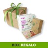 Box regalo con dischetti struccanti ecologici lavabili e sapone naturale