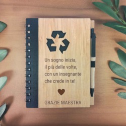Box regalo personalizzabile idea regalo per maestre fine anno