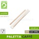 Paletta da caffè sfusa scontata in legno biodegradabile e compostabile