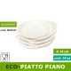 Eco piatti piani 18cm compostabili