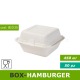 Box contenitore biodegradabile con coperchio