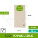 Eco-tovagliolo 20x10cm con tasca portaposate incorporata