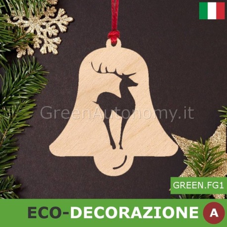 Decorazione di natale in legno