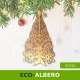 Albero di Natale ecologico in legno per scrivania ufficio, casa, negozio